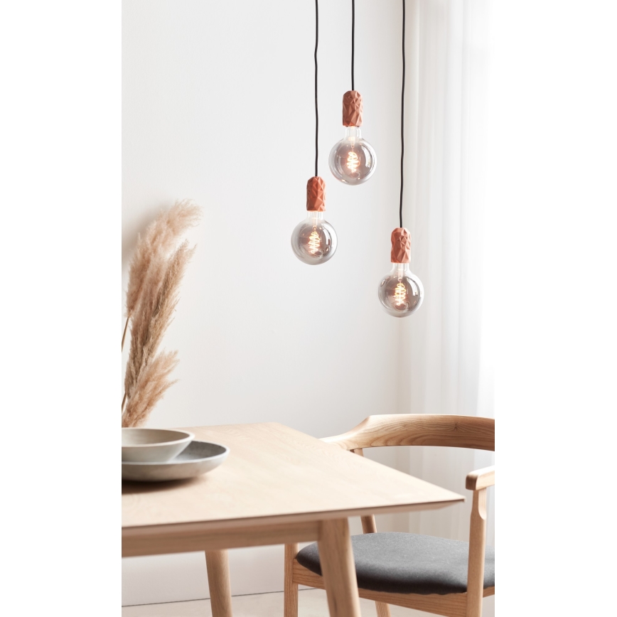 Nordlux - Stromkabel HANG 1xE27/40W/230V kupfern/schwarz