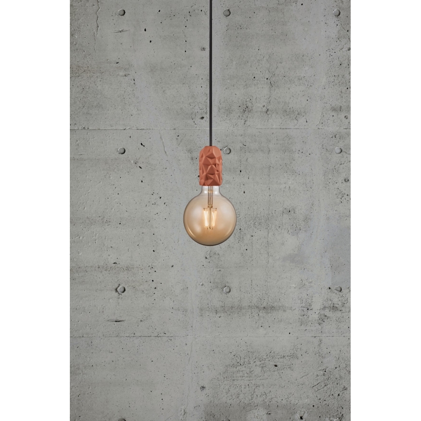 Nordlux - Stromkabel HANG 1xE27/40W/230V kupfern/schwarz