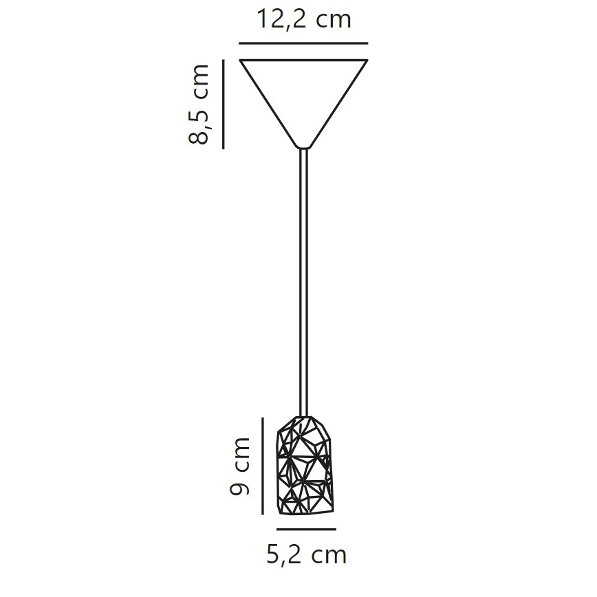 Nordlux - Stromkabel HANG 1xE27/40W/230V weiß