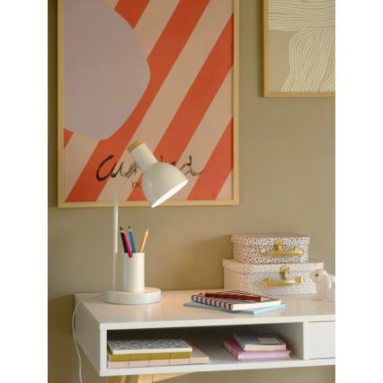 Nordlux - Tischlampe DEVONE 1xE27/15W/230V weiß