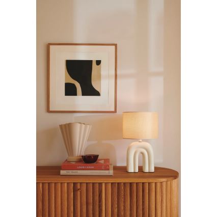 Nordlux - Tischlampe HAZE 1xE27/40W/230V beige