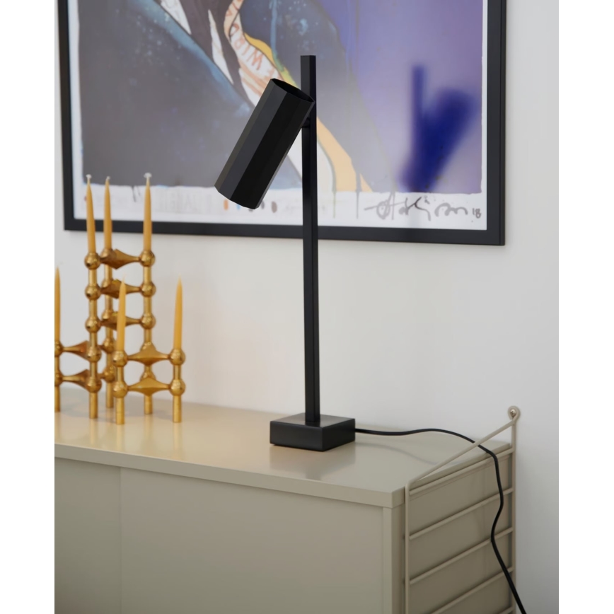 Nordlux - Tischleuchte ALANIS 1xGU10/15W/230V schwarz
