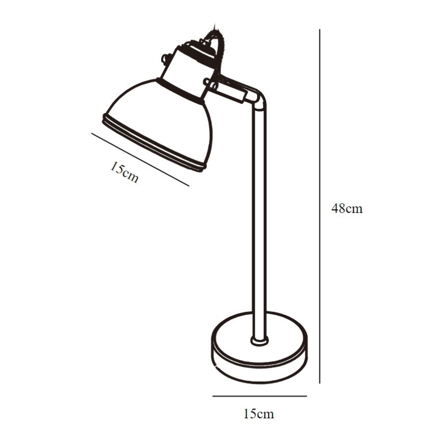 Nordlux - Tischleuchte ASLAK 1xE27/15W/230V