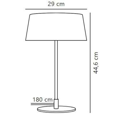 Nordlux - Tischleuchte CLASI 3xE14/10W/230V