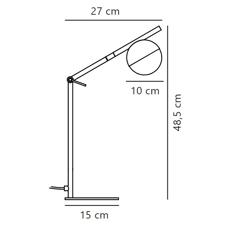Nordlux - Tischleuchte CONTINA 1xG9/5W/230V schwarz