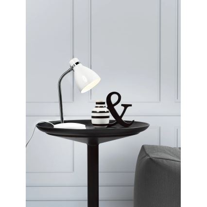 Nordlux - Tischleuchte CYCLONE 1xE14/15W/230V weiß