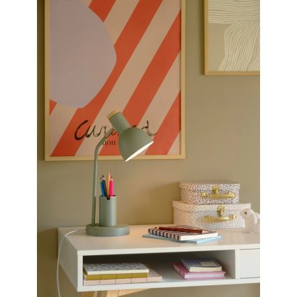 Nordlux - Tischleuchte DEVONE 1xE27/15W/230V grün