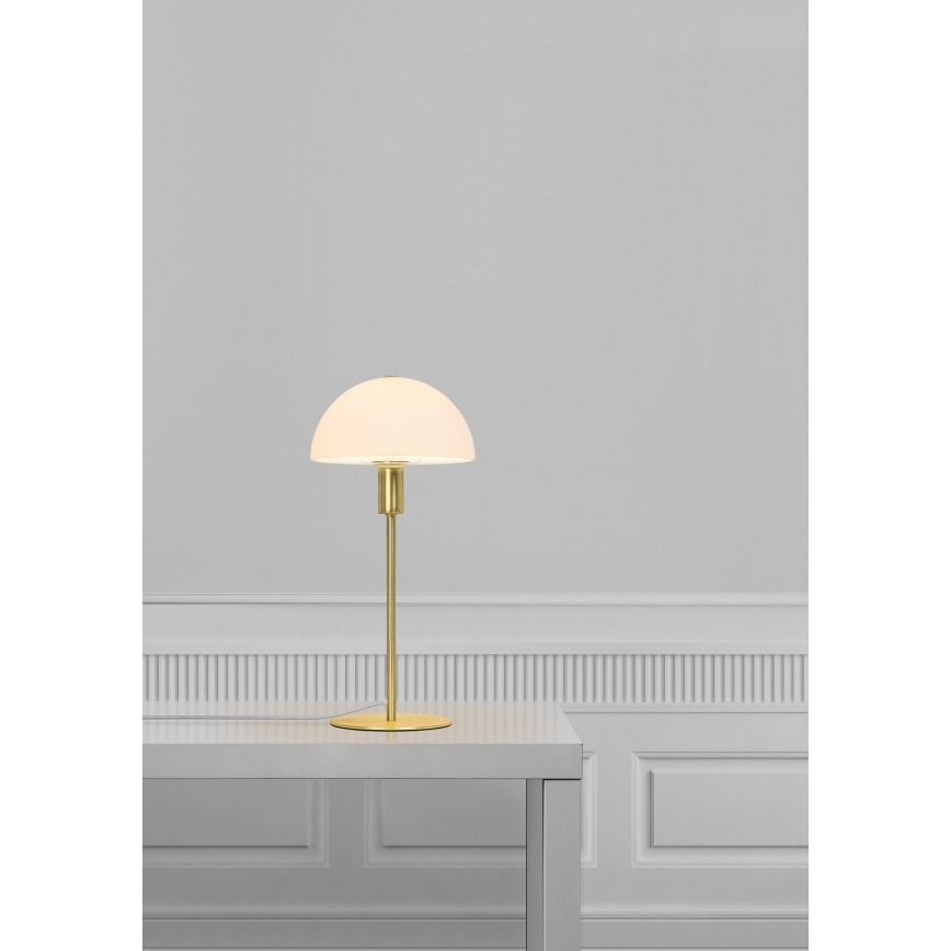 Nordlux - Tischleuchte ELLEN 1xE14/40W/230V golden/weiß