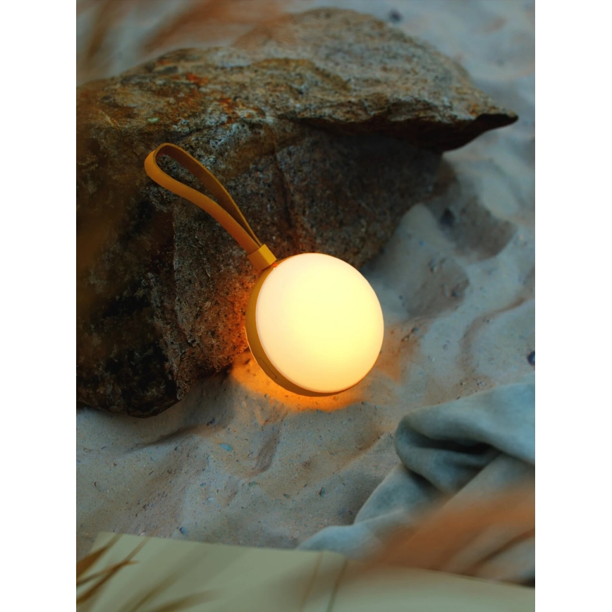 Nordlux - Tragbare, aufladbare LED-Leuchte LED/1W/3,7V IP54 gelb