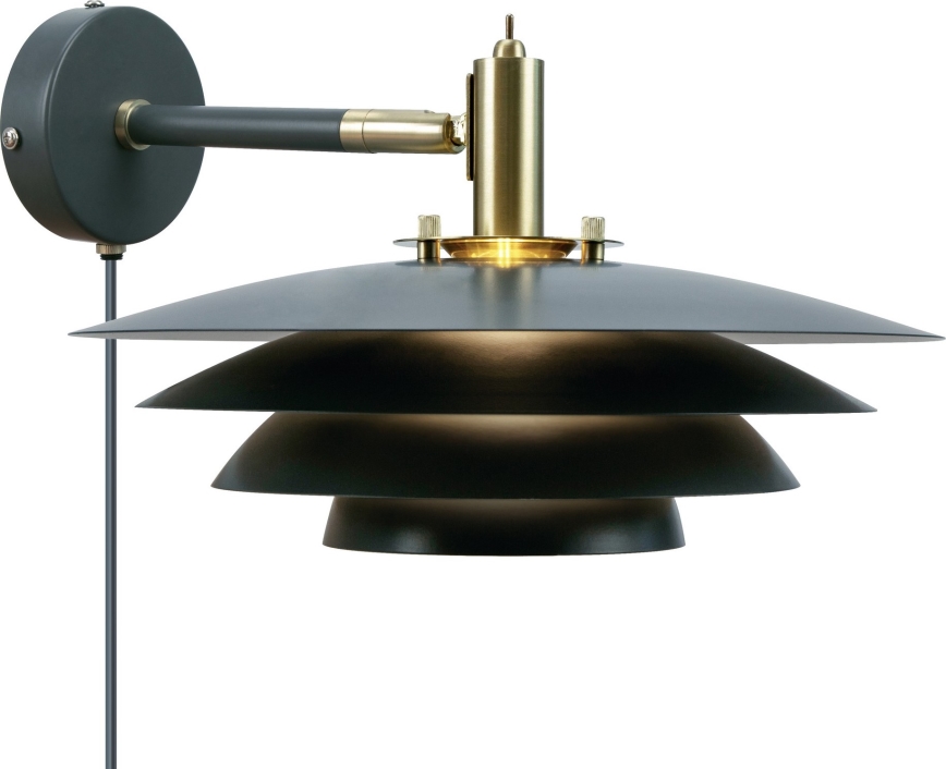 Nordlux - Wandleuchte BRETAGNE 1xG9/25W/230V anthrazit