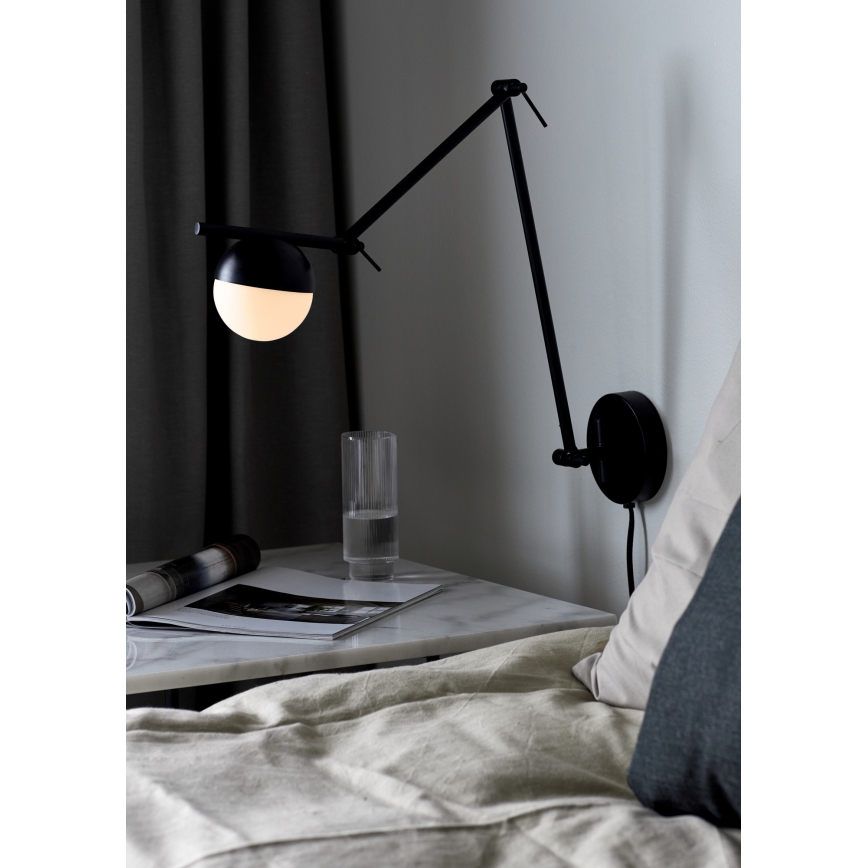 Nordlux - Wandleuchte CONTINA 1xG9/5W/230V schwarz