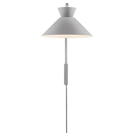 Nordlux - Wandleuchte DIAL 1xE27/40W/230V grau