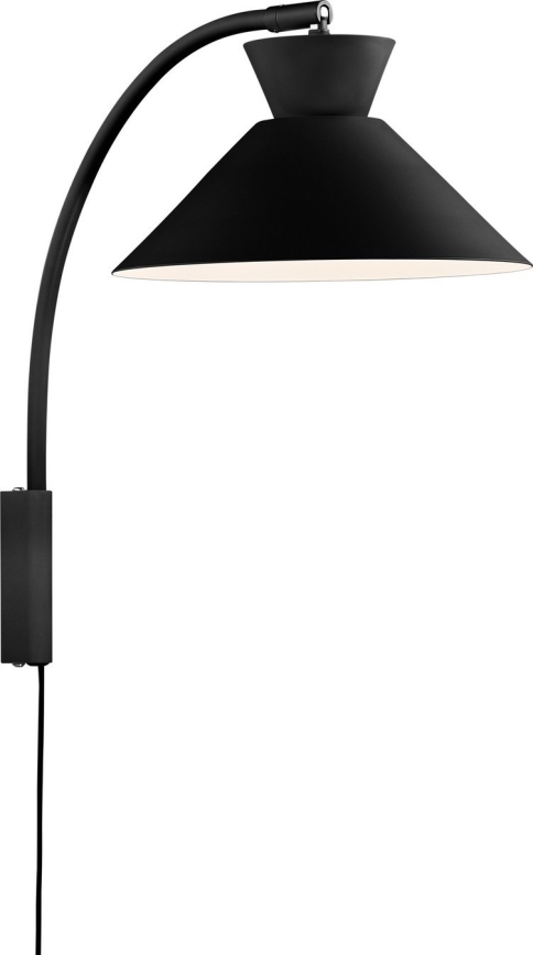 Nordlux - Wandleuchte DIAL 1xE27/40W/230V schwarz