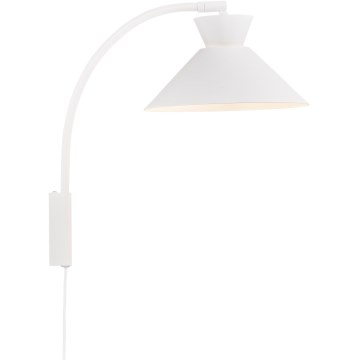 Nordlux - Wandleuchte DIAL 1xE27/40W/230V weiß