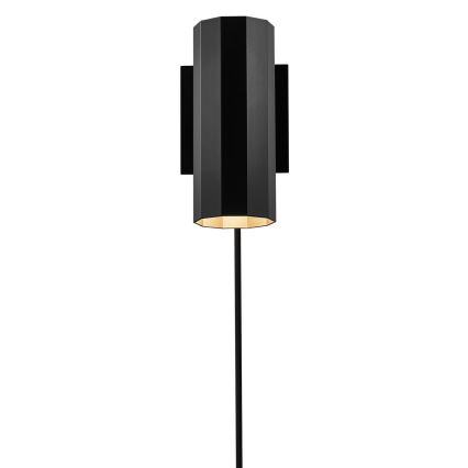 Nordlux - Wandstrahler ALANIS 1xGU10/15W/230V schwarz