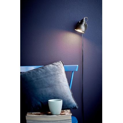 Nordlux - Wandstrahler ASLAK 1xGU10/35W/230V schwarz