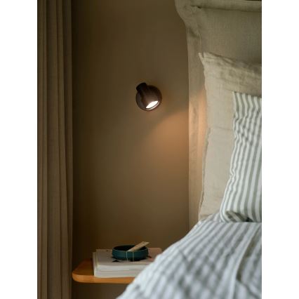 Nordlux - Wandstrahler BOSTON 1xGU10/5W/230V schwarz