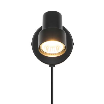 Nordlux - Wandstrahler BOSTON 1xGU10/5W/230V schwarz