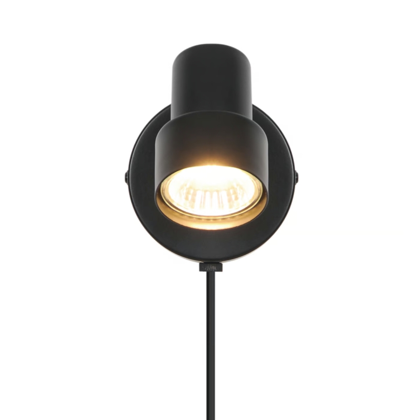 Nordlux - Wandstrahler BOSTON 1xGU10/5W/230V schwarz