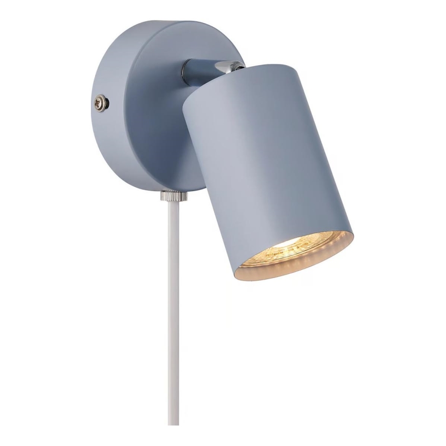 Nordlux - Wandstrahler EXPLORE 1xGU10/7W/230V blau