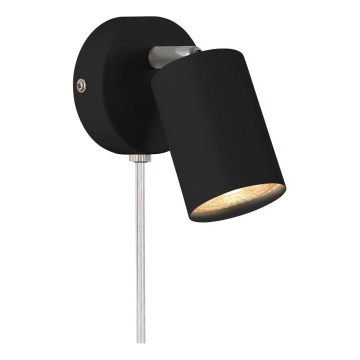 Nordlux - Wandstrahler EXPLORE 1xGU10/7W/230V schwarz
