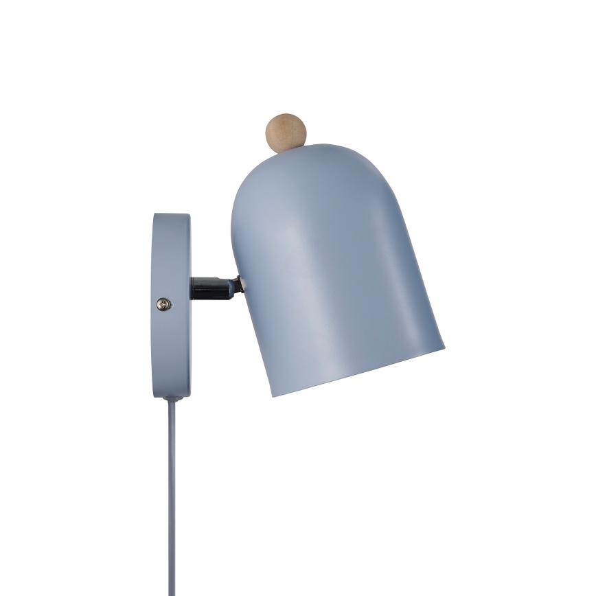 Nordlux - Wandstrahler GASTON 1xE27/15W/230V blau
