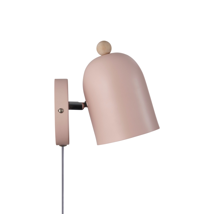 Nordlux - Wandstrahler GASTON 1xE27/15W/230V rosa