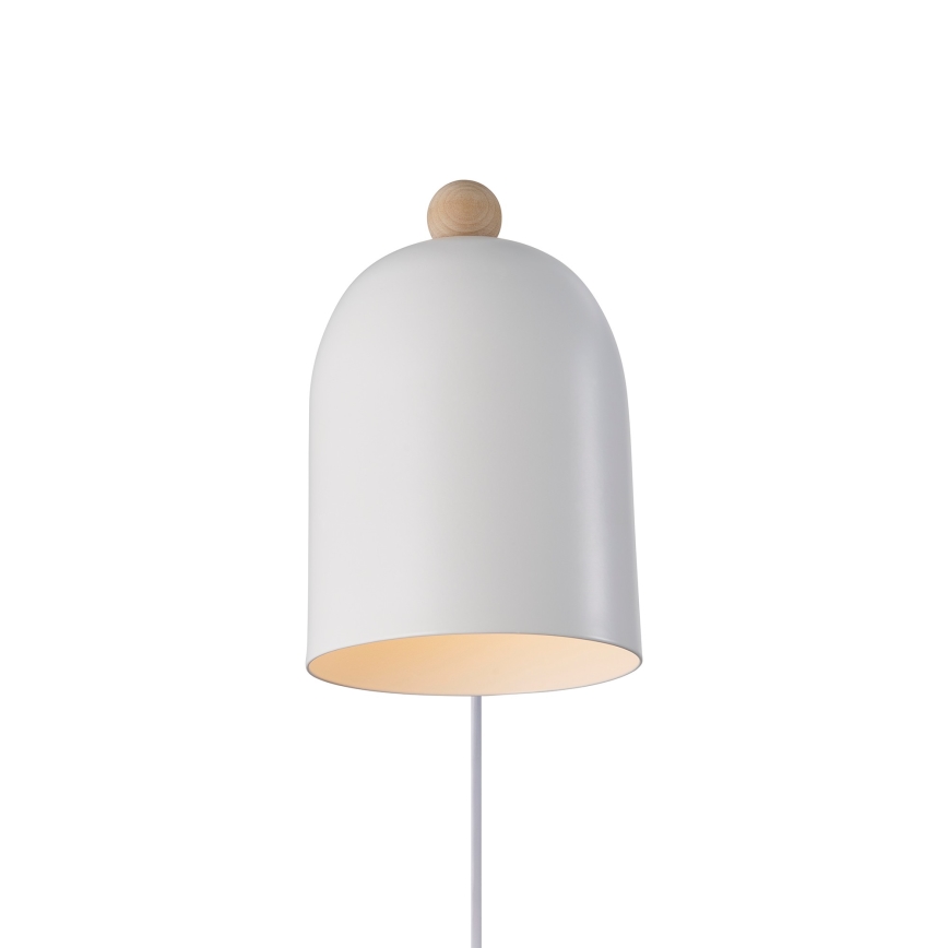 Nordlux - Wandstrahler GASTON 1xE27/15W/230V weiß