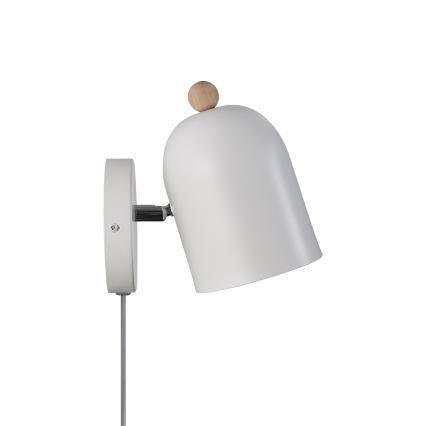 Nordlux - Wandstrahler GASTON 1xE27/15W/230V weiß