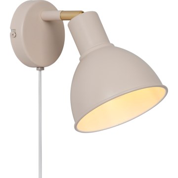 Nordlux - Wandstrahler POP 1xE27/18W/230V beige