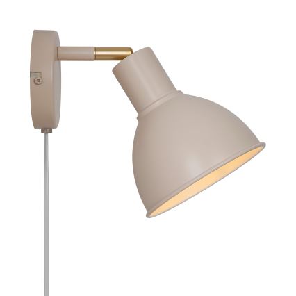 Nordlux - Wandstrahler POP 1xE27/18W/230V beige