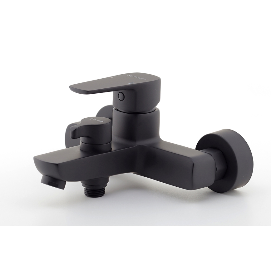 Novaservis - Badewannenarmatur METALIA matt schwarz