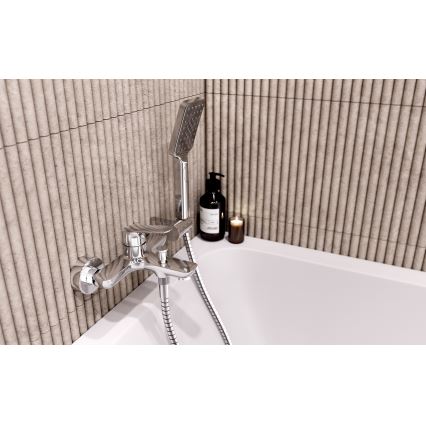 Novaservis - Dusch-Set METALIA glänzendes Chrom