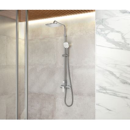 Novaservis - Dusch-Set mit Armatur METALIA ECO glänzendes Chrom