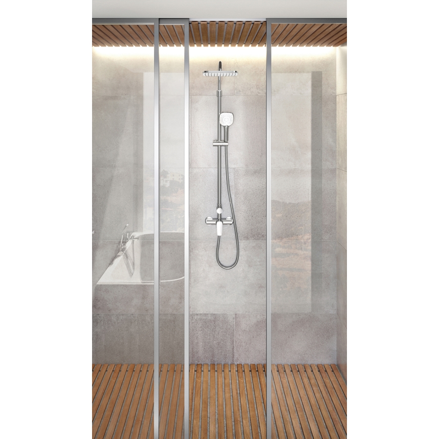 Novaservis - Dusch-Set mit Armatur METALIA ECO glänzendes Chrom