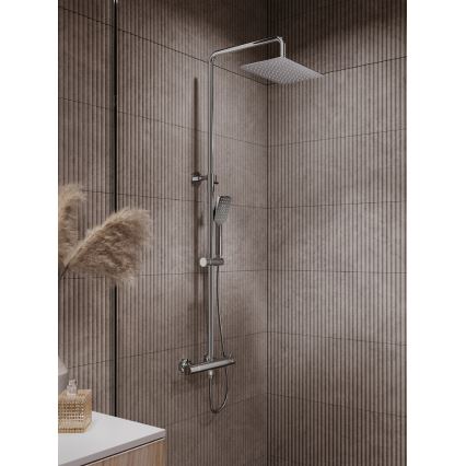 Novaservis - Dusch-Set mit Thermostatarmatur METALIA ECO glänzendes Chrom