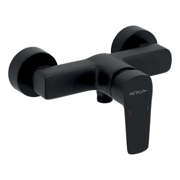 Novaservis - Duscharmatur METALIA matt schwarz