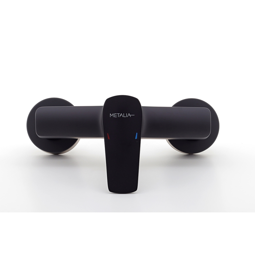 Novaservis - Duscharmatur METALIA matt schwarz