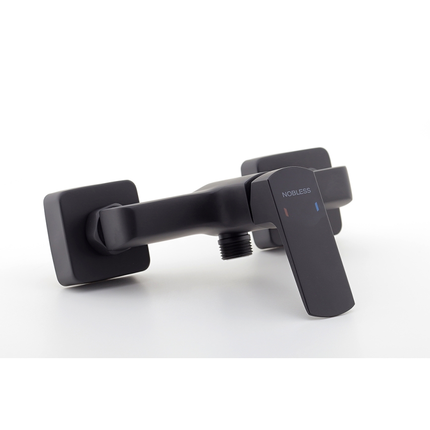 Novaservis - Duscharmatur NOBLESS EGO matt schwarz