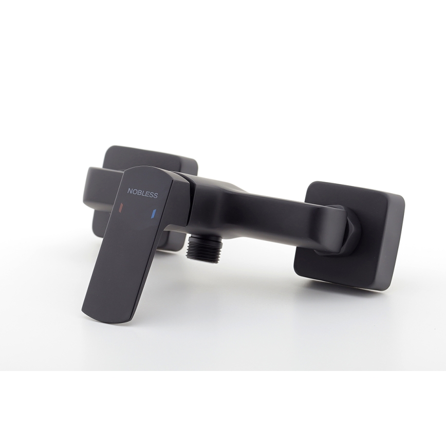 Novaservis - Duscharmatur NOBLESS EGO matt schwarz