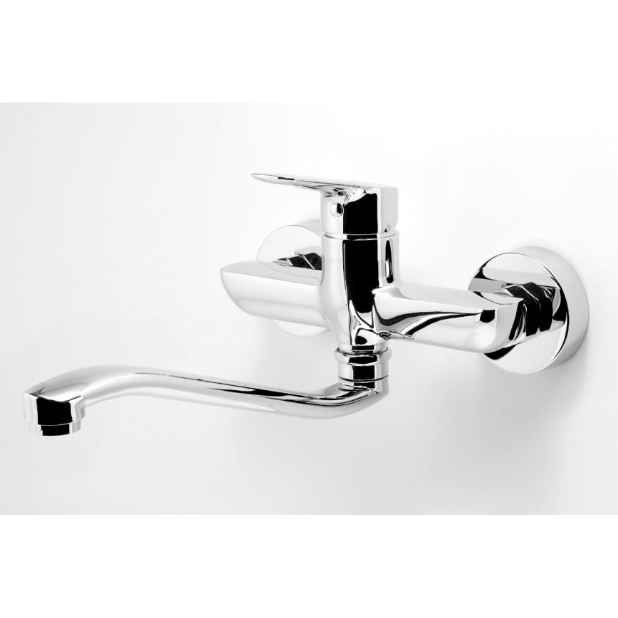 Novaservis - Spülbecken/Waschbeckenarmatur METALIA glänzendes Chrom