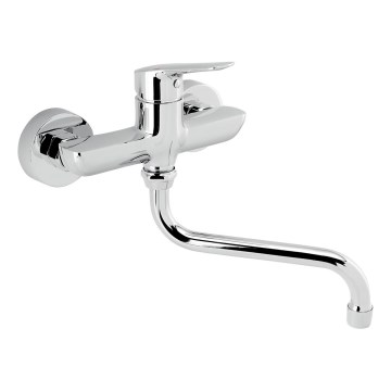 Novaservis - Spülbecken/Waschbeckenarmatur METALIA glänzendes Chrom