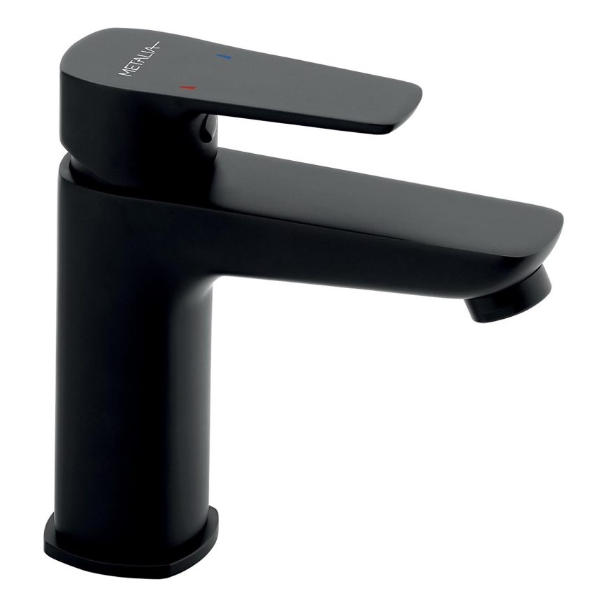 Novaservis - Waschbeckenarmatur METALIA ECO 15,2 cm matt schwarz