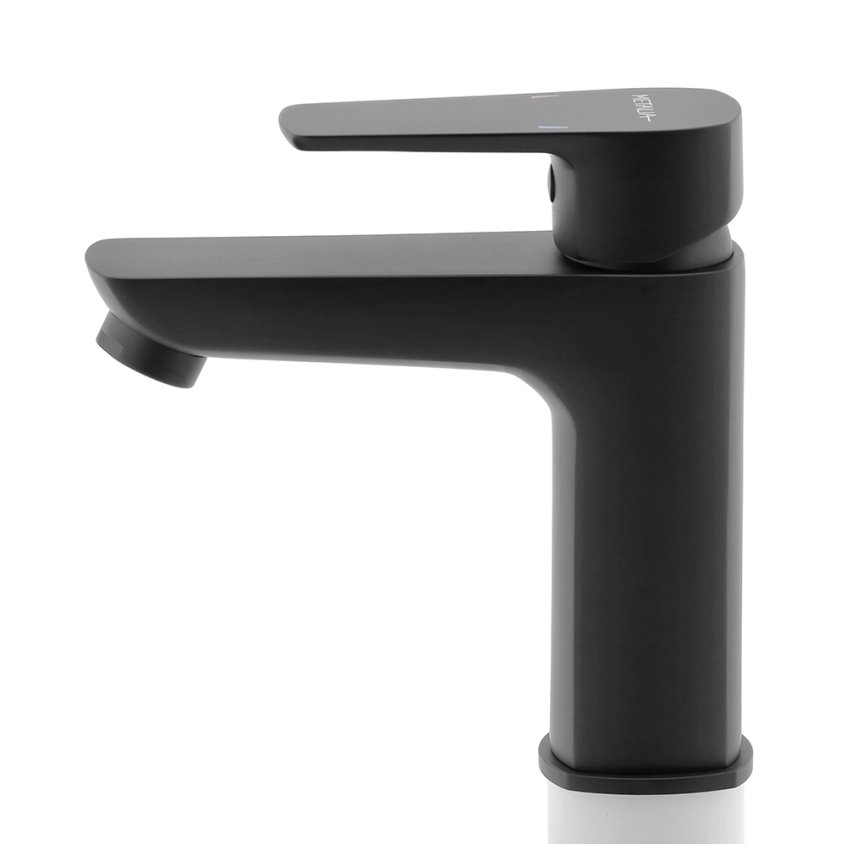 Novaservis - Waschbeckenarmatur METALIA ECO 15,2 cm matt schwarz