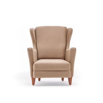 Ohrensessel NUPI, cremefarben