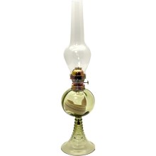 Öllampe KVĚTA 50 cm waldgrün
