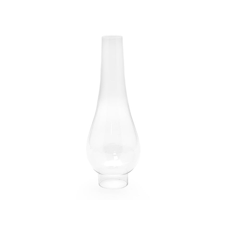 Öllampe LUCIE 35 cm waldgrün mit Zinn verziert