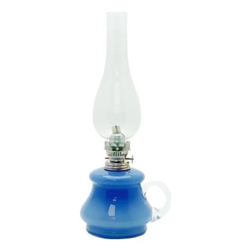 Öllampe TEREZA 34 cm dunkelblau