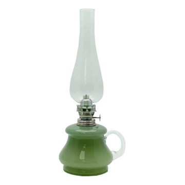 Öllampe TEREZA 34 cm waldgrün