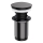 OMNIRES A706AT - Waschbeckenablauf CLICK-CLACK Ø 6,6 cm gebürstetes Anthrazit